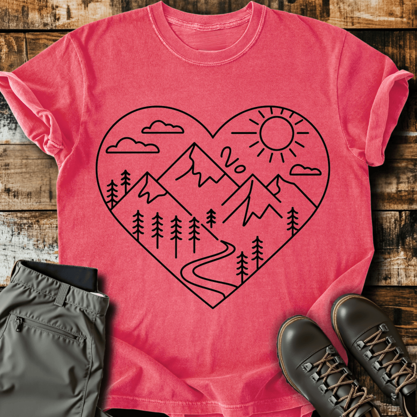 Heart Of The Mountains T-shirt