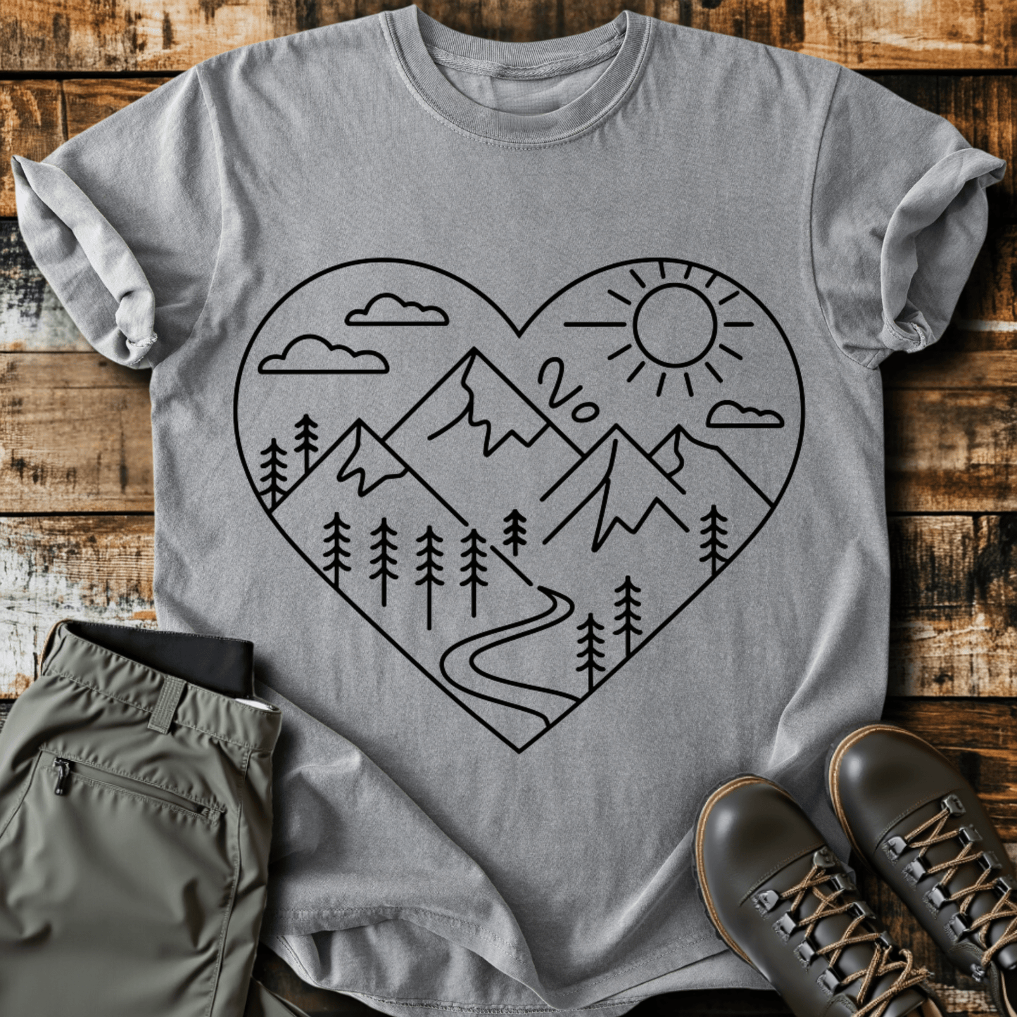 Heart Of The Mountains T-shirt