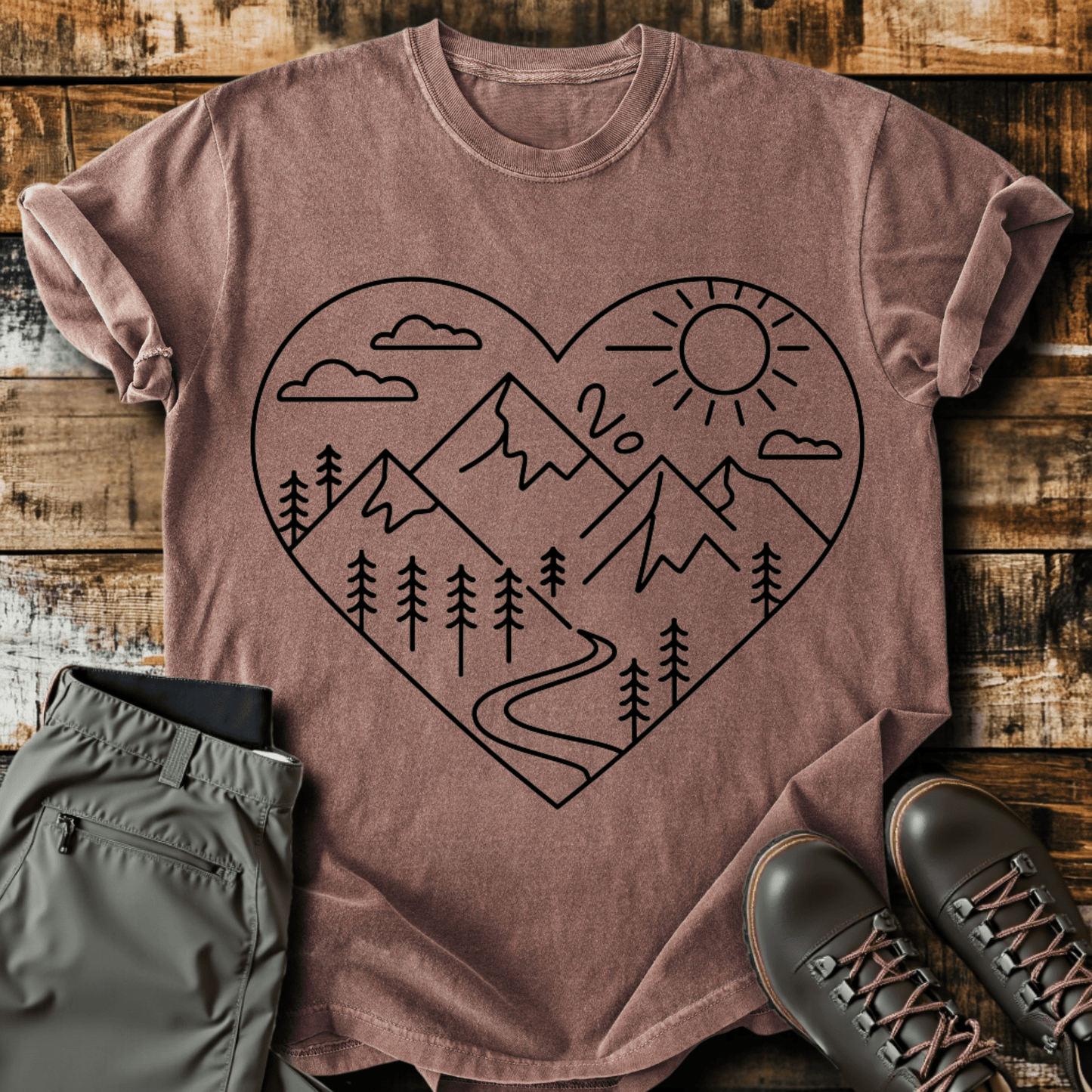 Heart Of The Mountains T-shirt