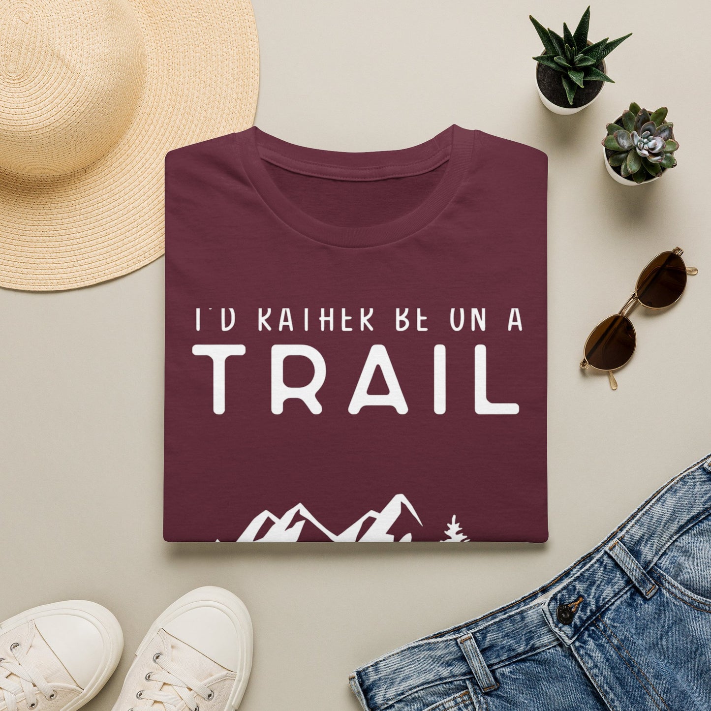 I'd Rather Be On A Trail T-Shirt