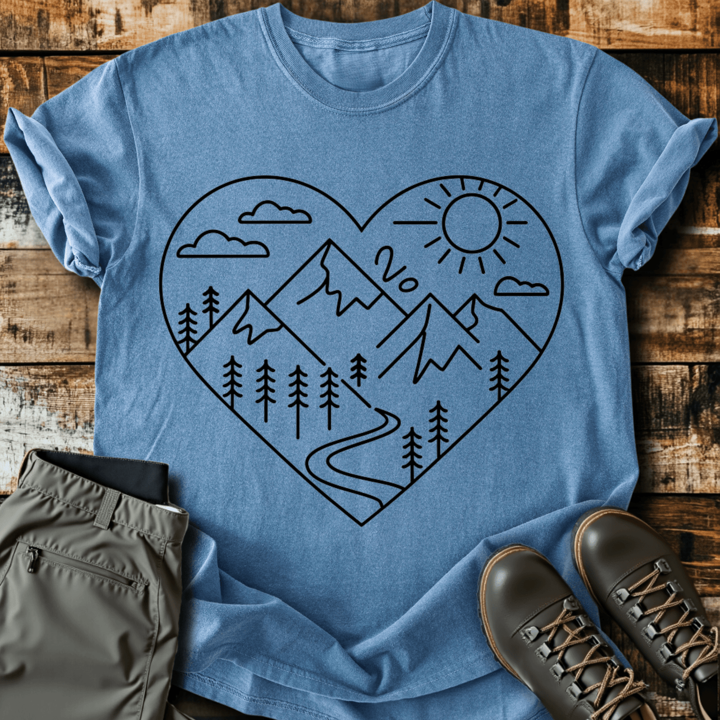 Heart Of The Mountains T-shirt