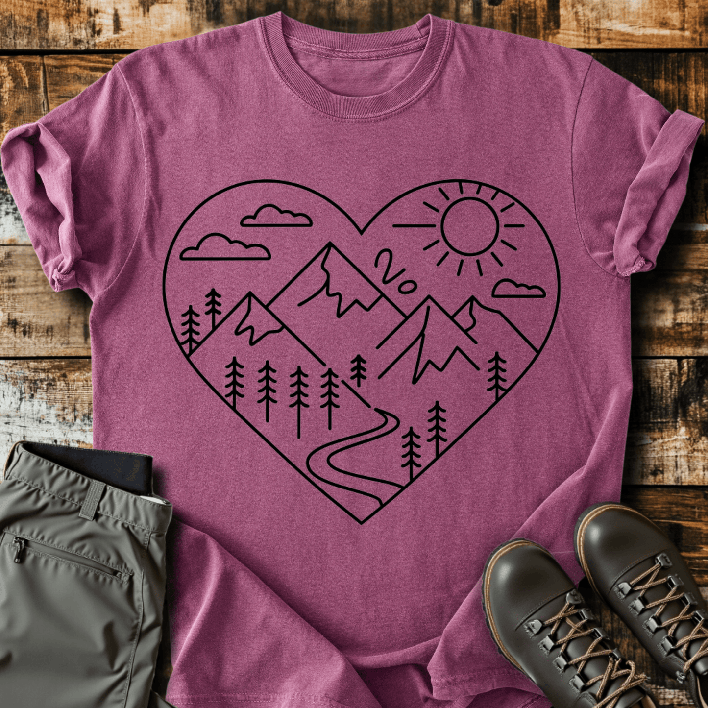 Heart Of The Mountains T-shirt