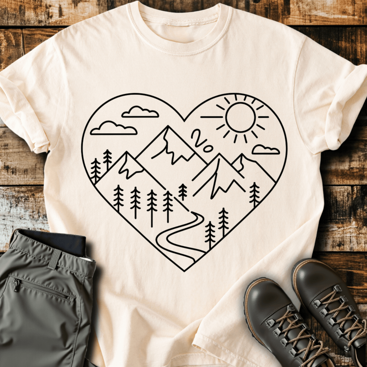 Heart Of The Mountains T-shirt