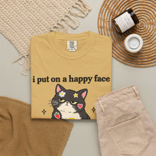 I Put On A Happy Face It's The Sticker T-Shirt