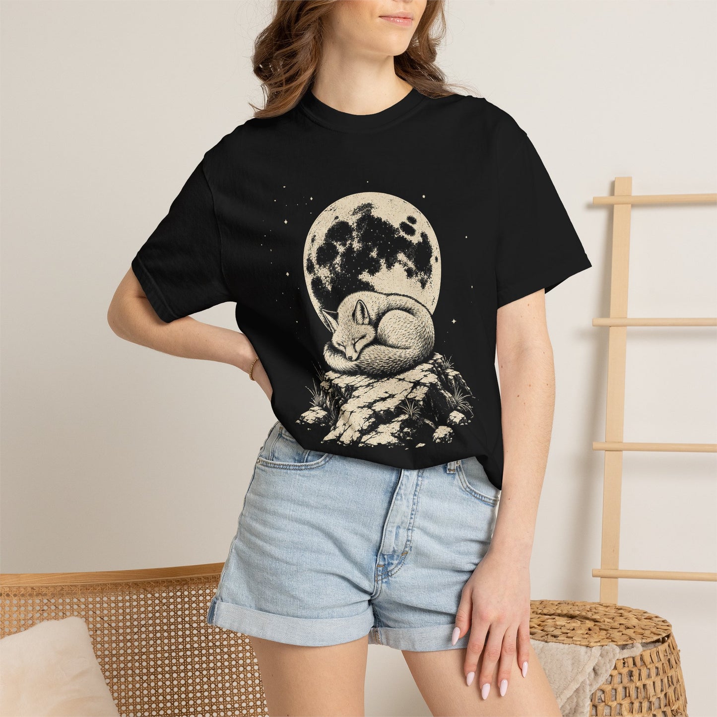 Fox Moon Nap T-Shirt