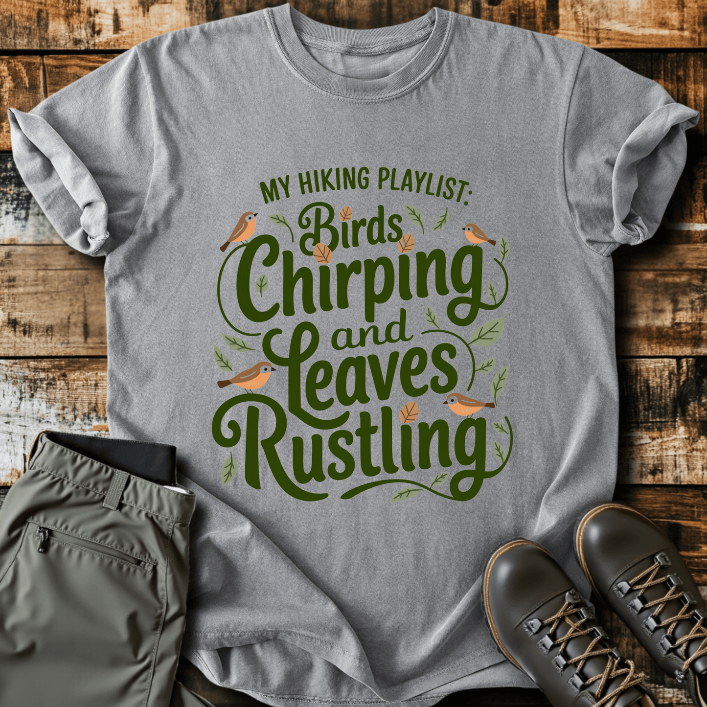 My Hiking Playlist T-shirt