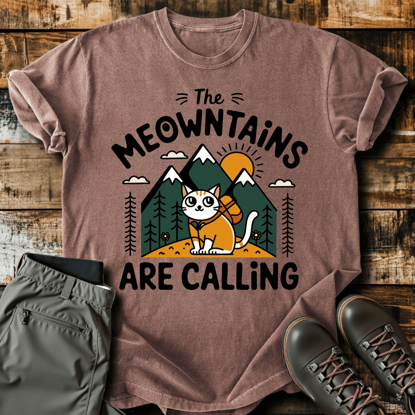 Meowntains T-shirt