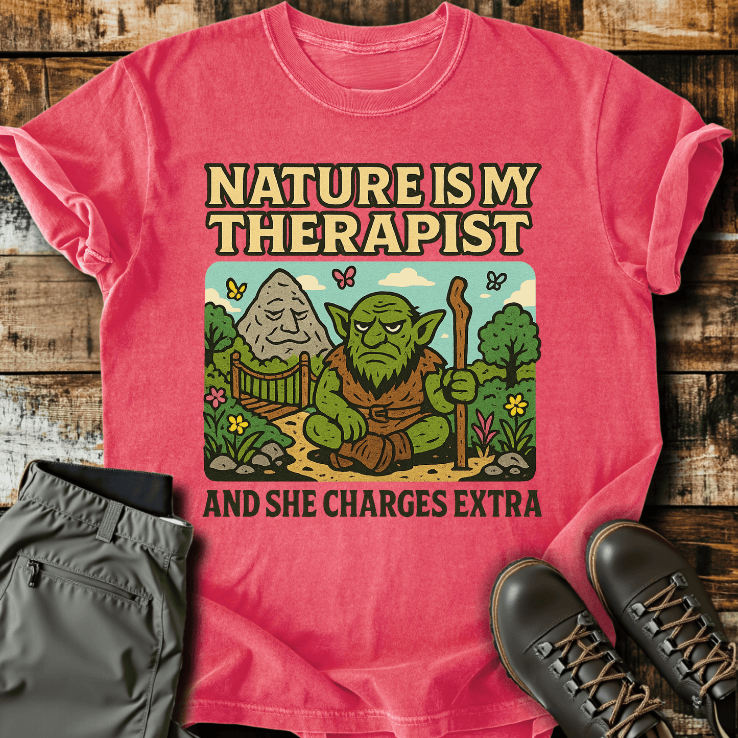 Nature Is My Therapist T-Shirt