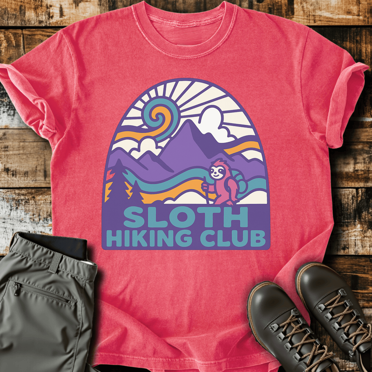 Sloth Adventure T-Shirt