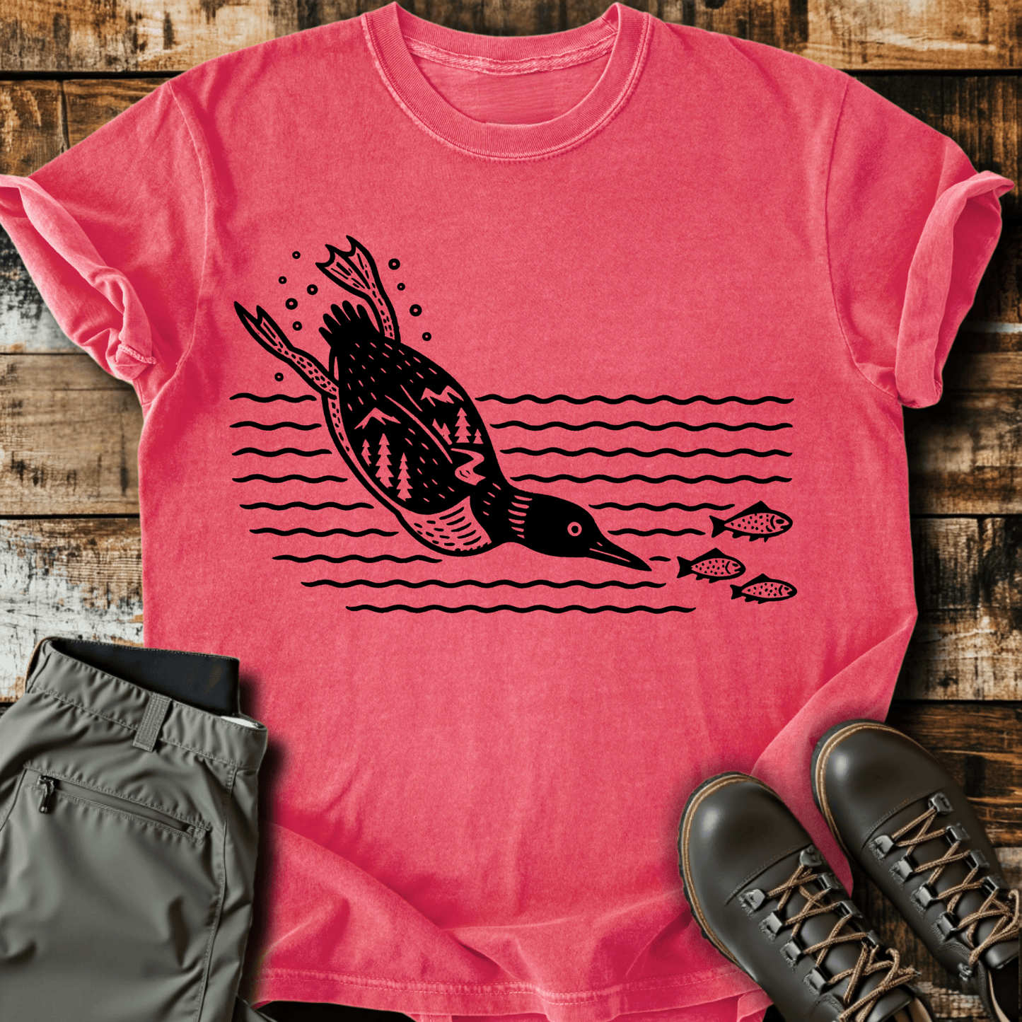 Diving Bird T-Shirt
