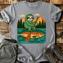 Kayaking Sloth T-Shirt