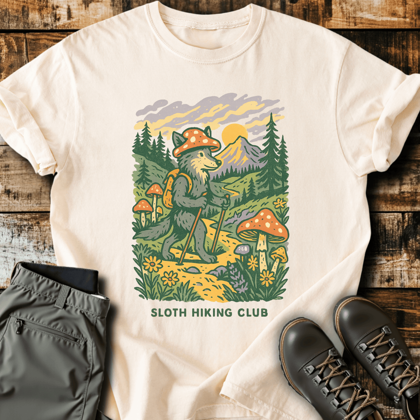 Hiking Wolf T-Shirt