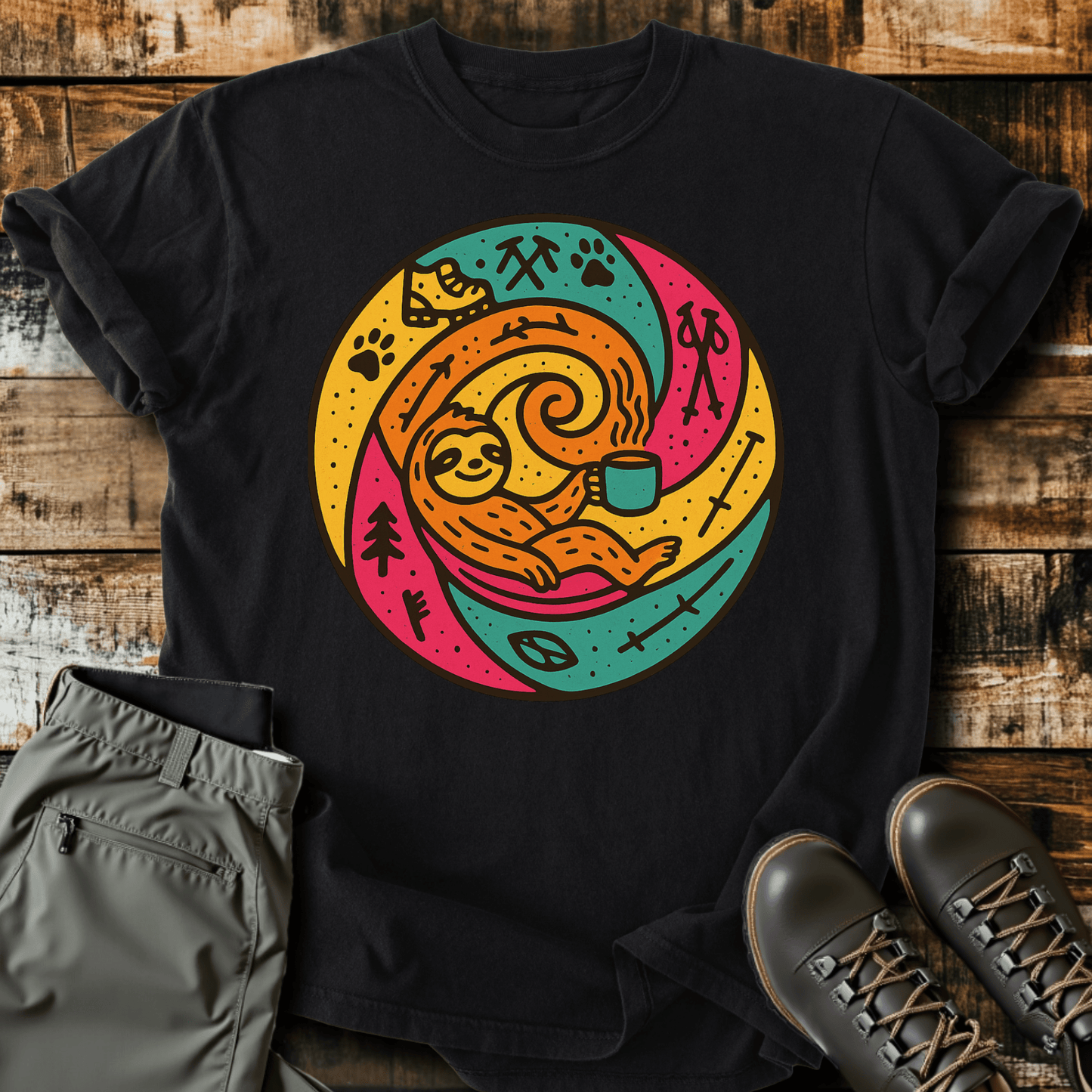 Funky Sloth T-Shirt