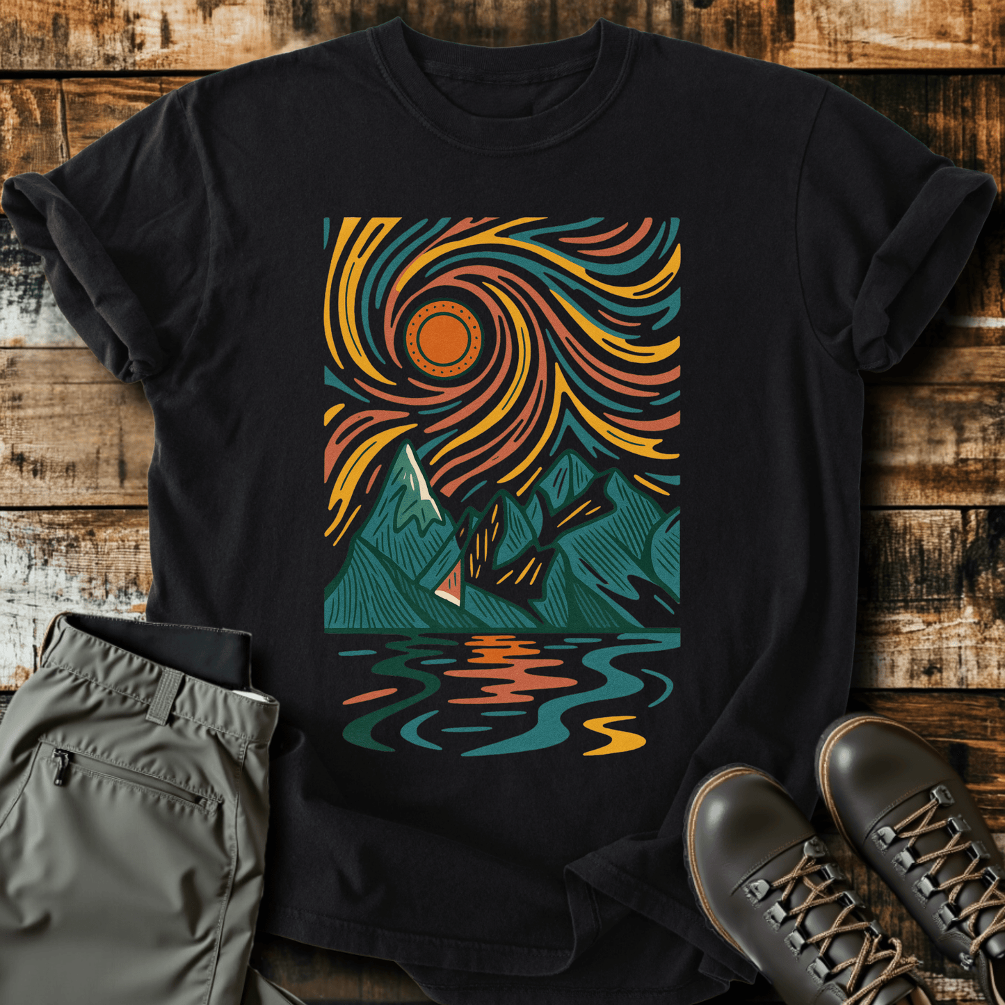 Mountain Swirls T-Shirt