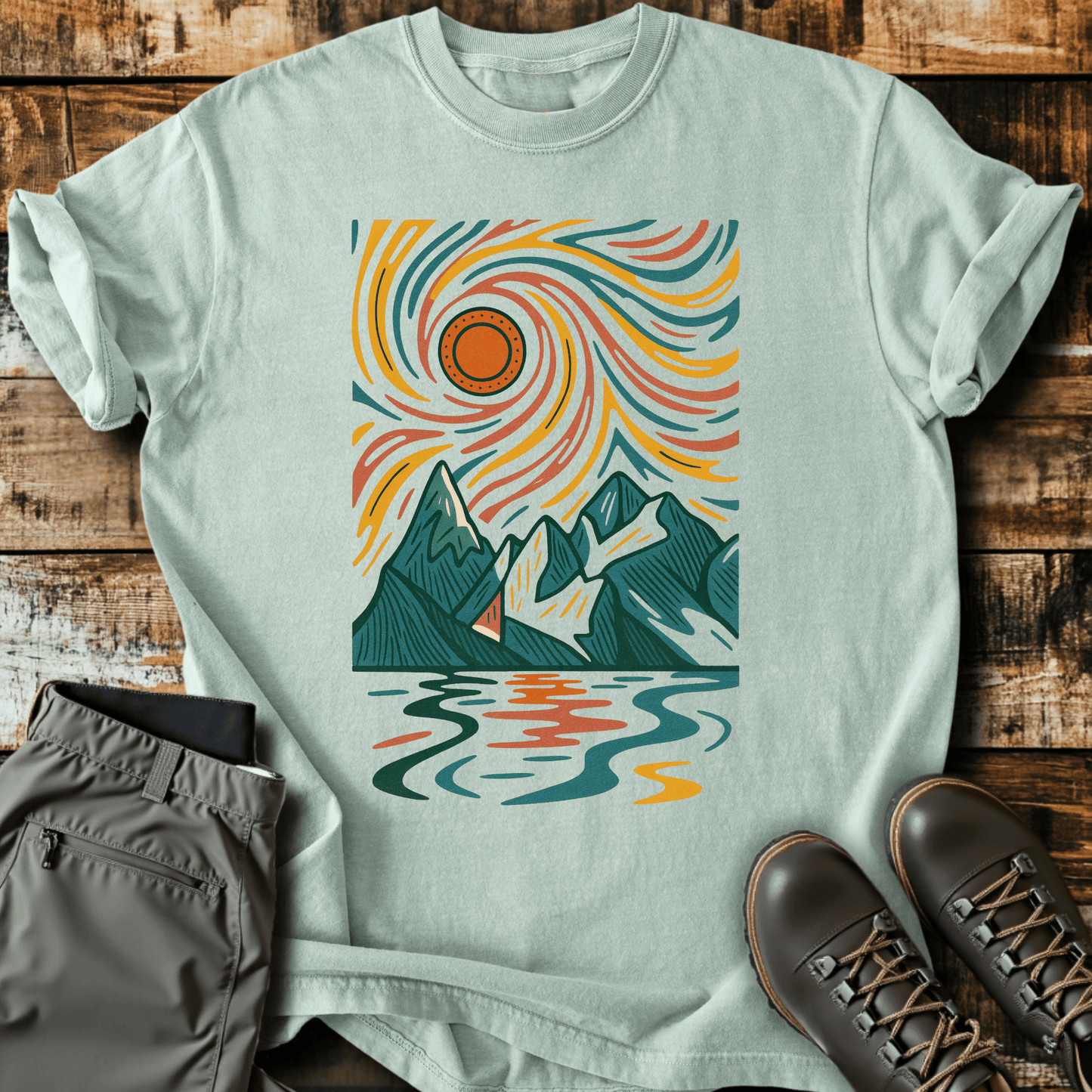 Mountain Swirls T-Shirt