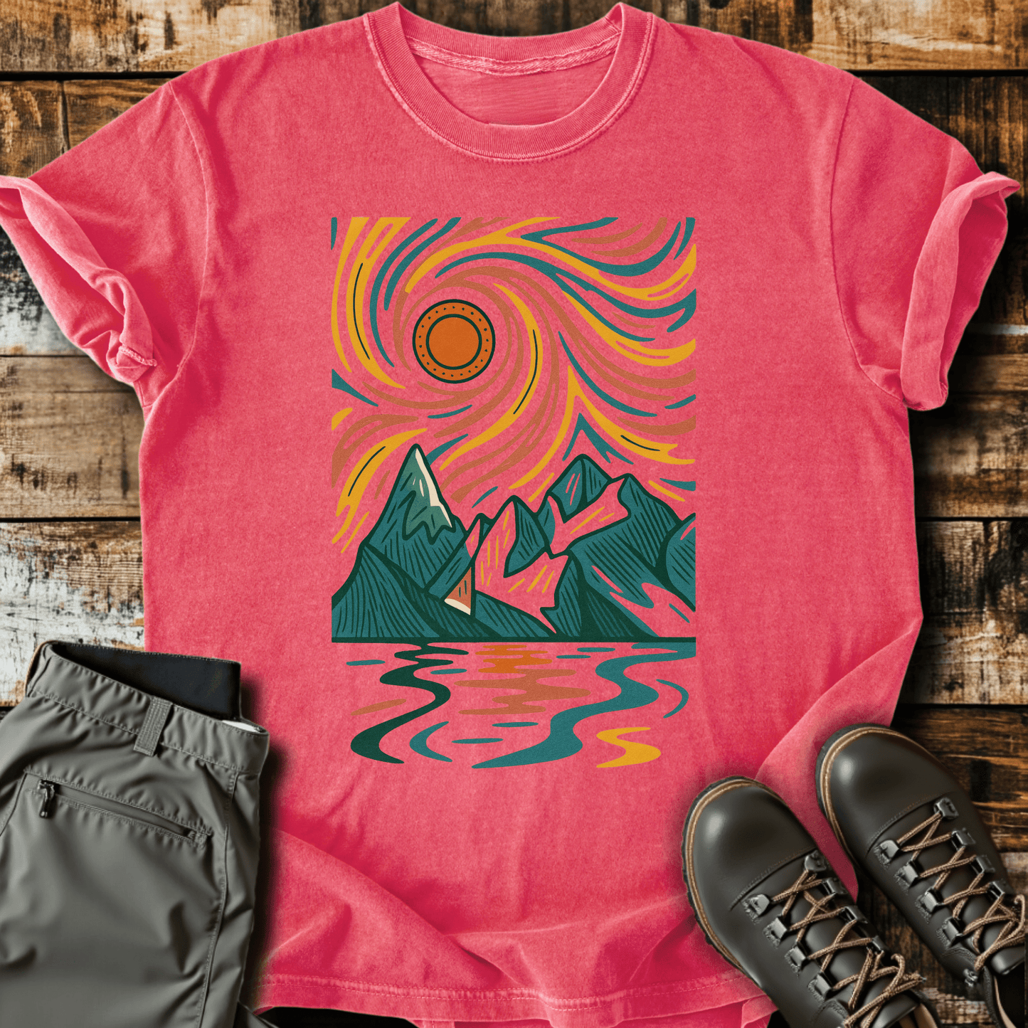Mountain Swirls T-Shirt