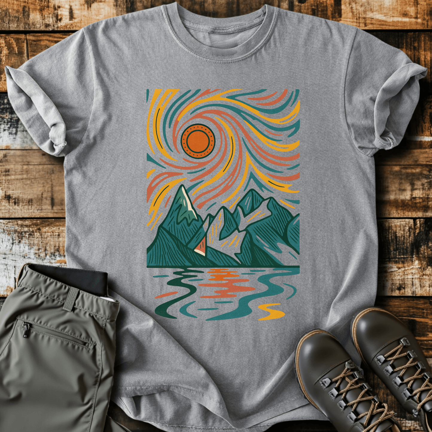Mountain Swirls T-Shirt