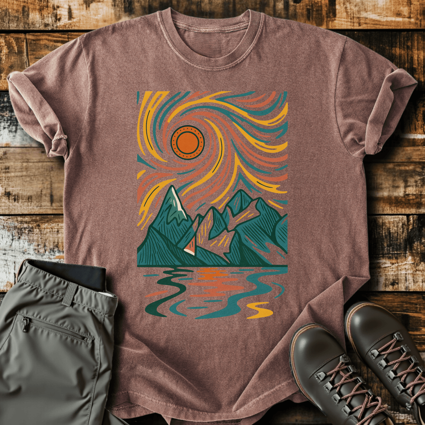 Mountain Swirls T-Shirt