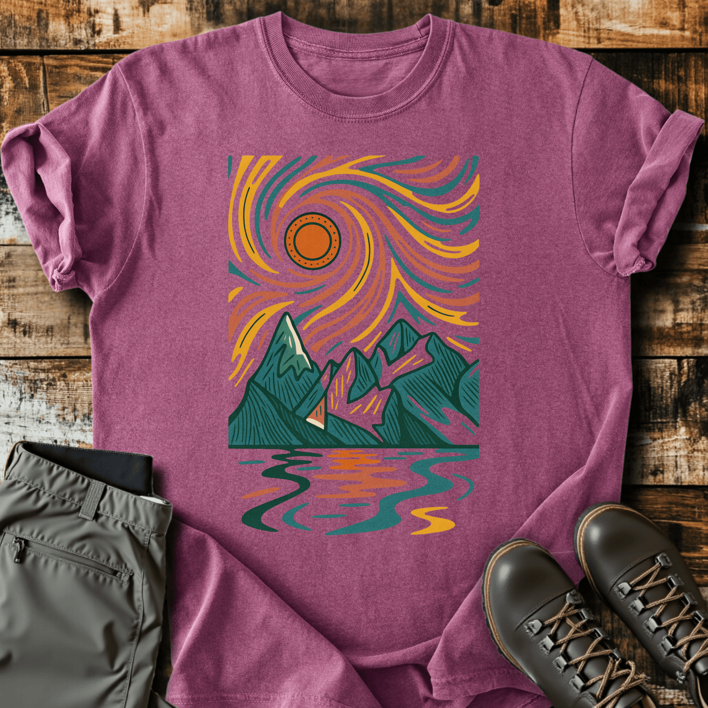 Mountain Swirls T-Shirt