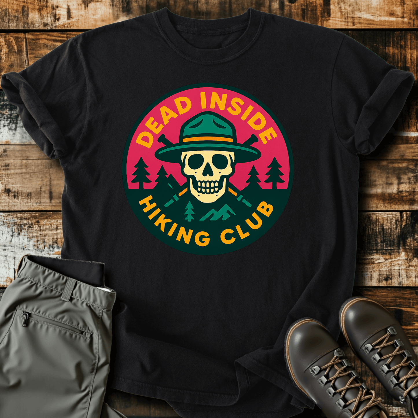 Dead Inside Hiking Club T-Shirt