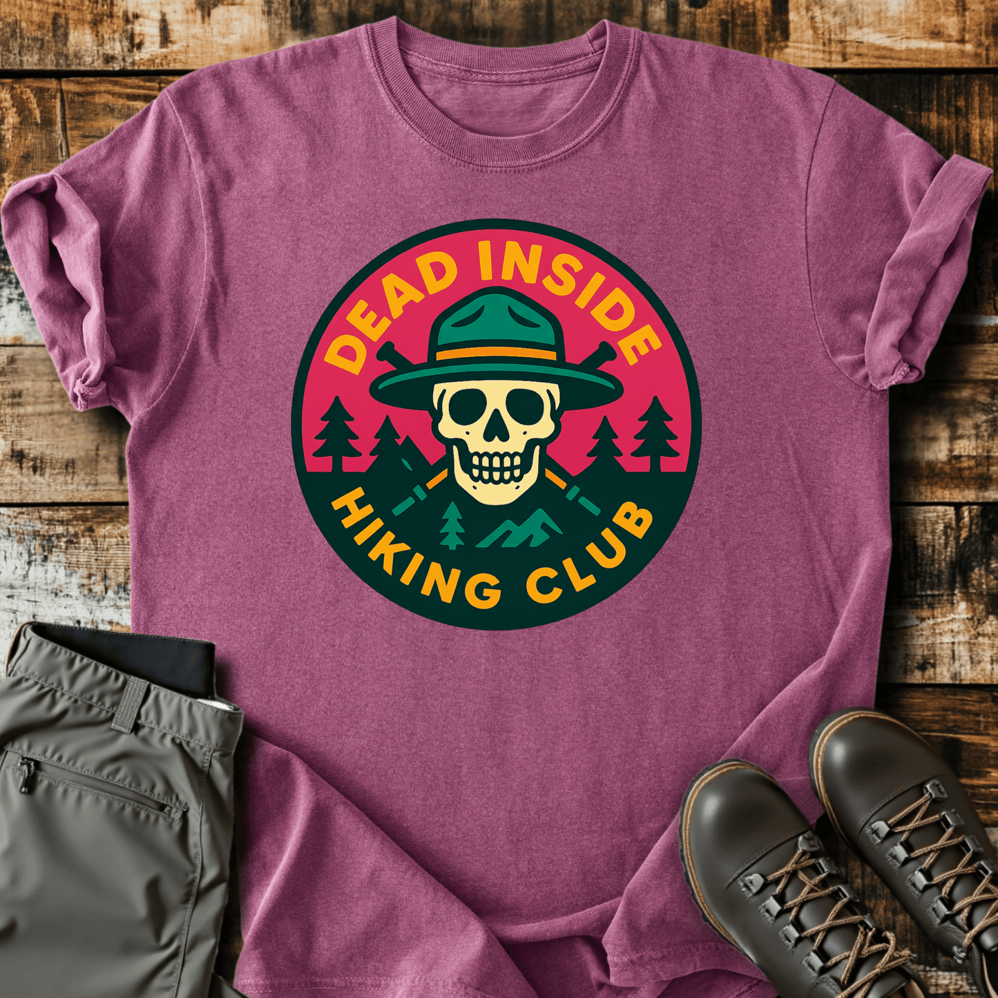 Dead Inside Hiking Club T-Shirt