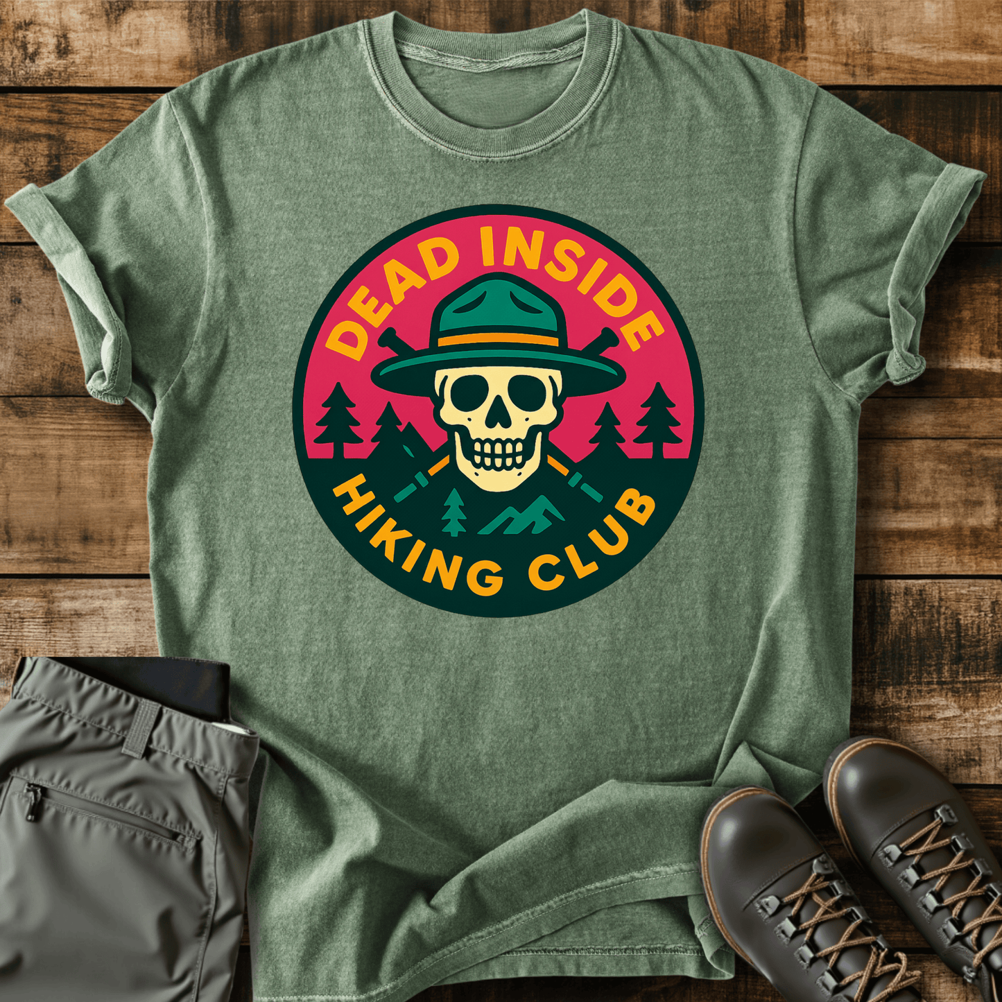 Dead Inside Hiking Club T-Shirt
