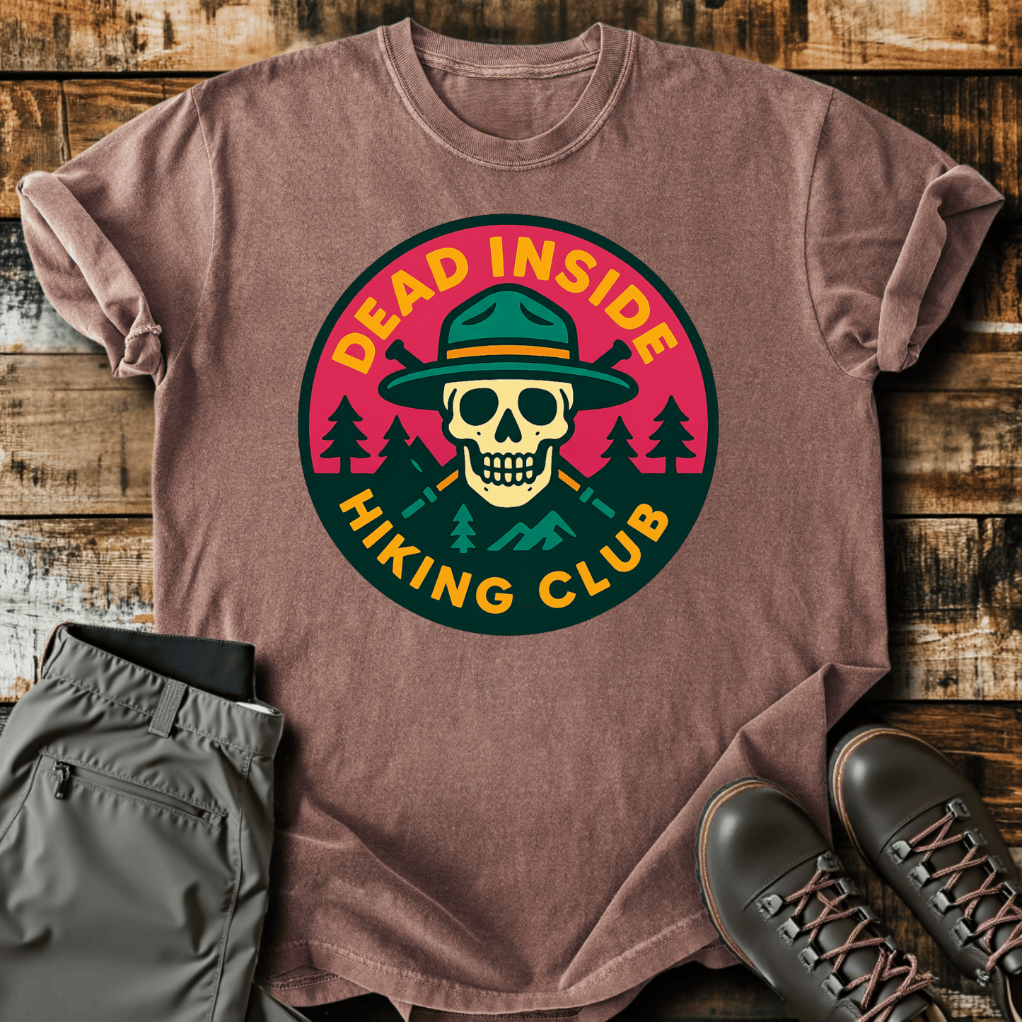 Dead Inside Hiking Club T-Shirt