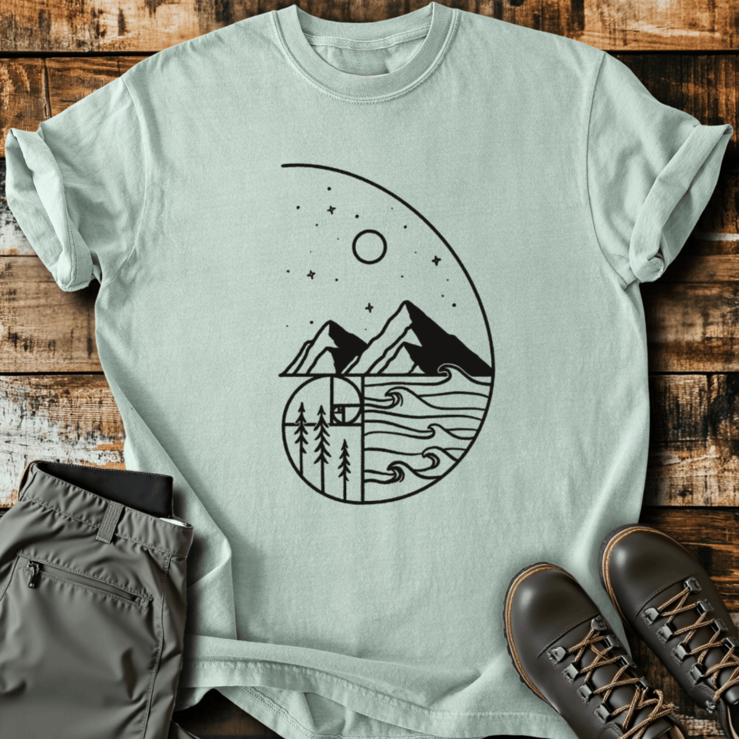 Golden Spiral T-Shirt