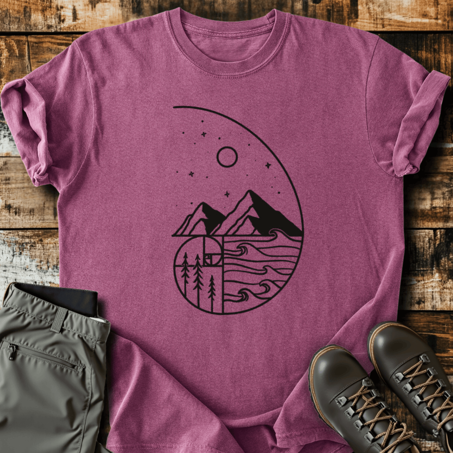 Golden Spiral T-Shirt