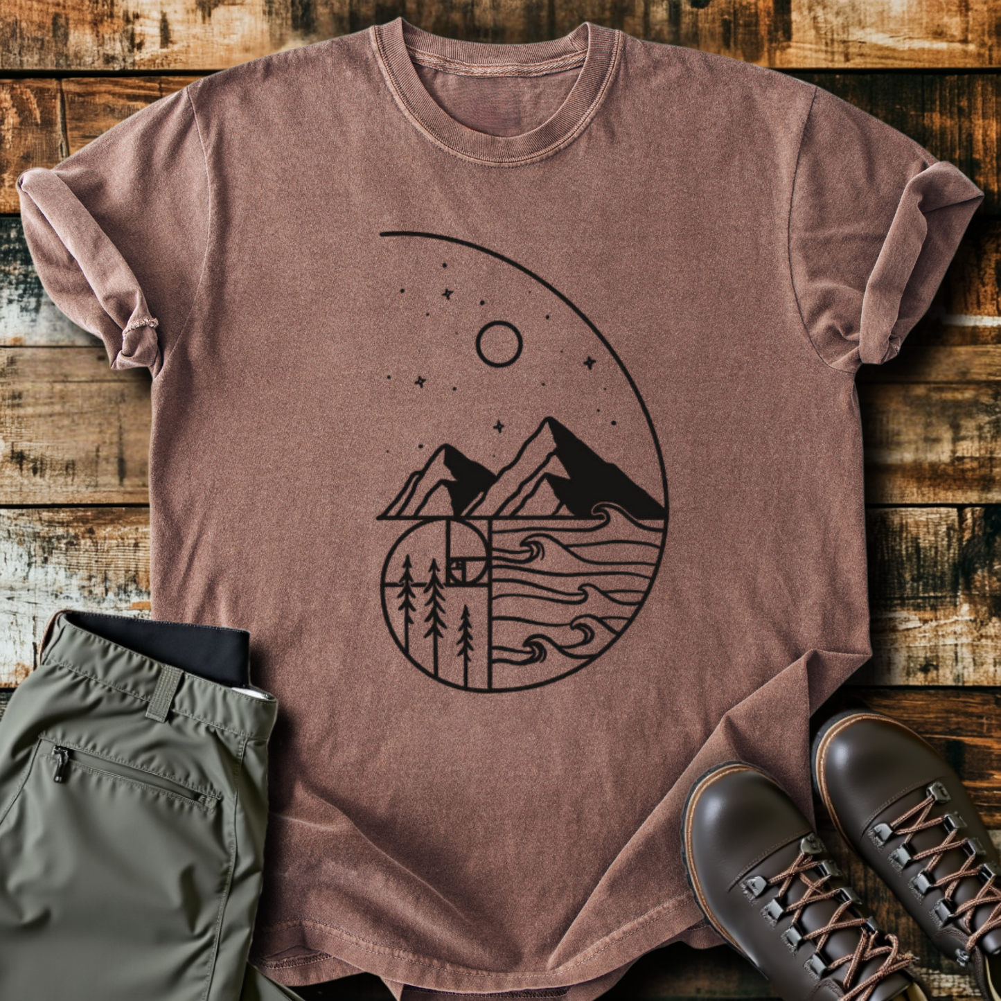 Golden Spiral T-Shirt