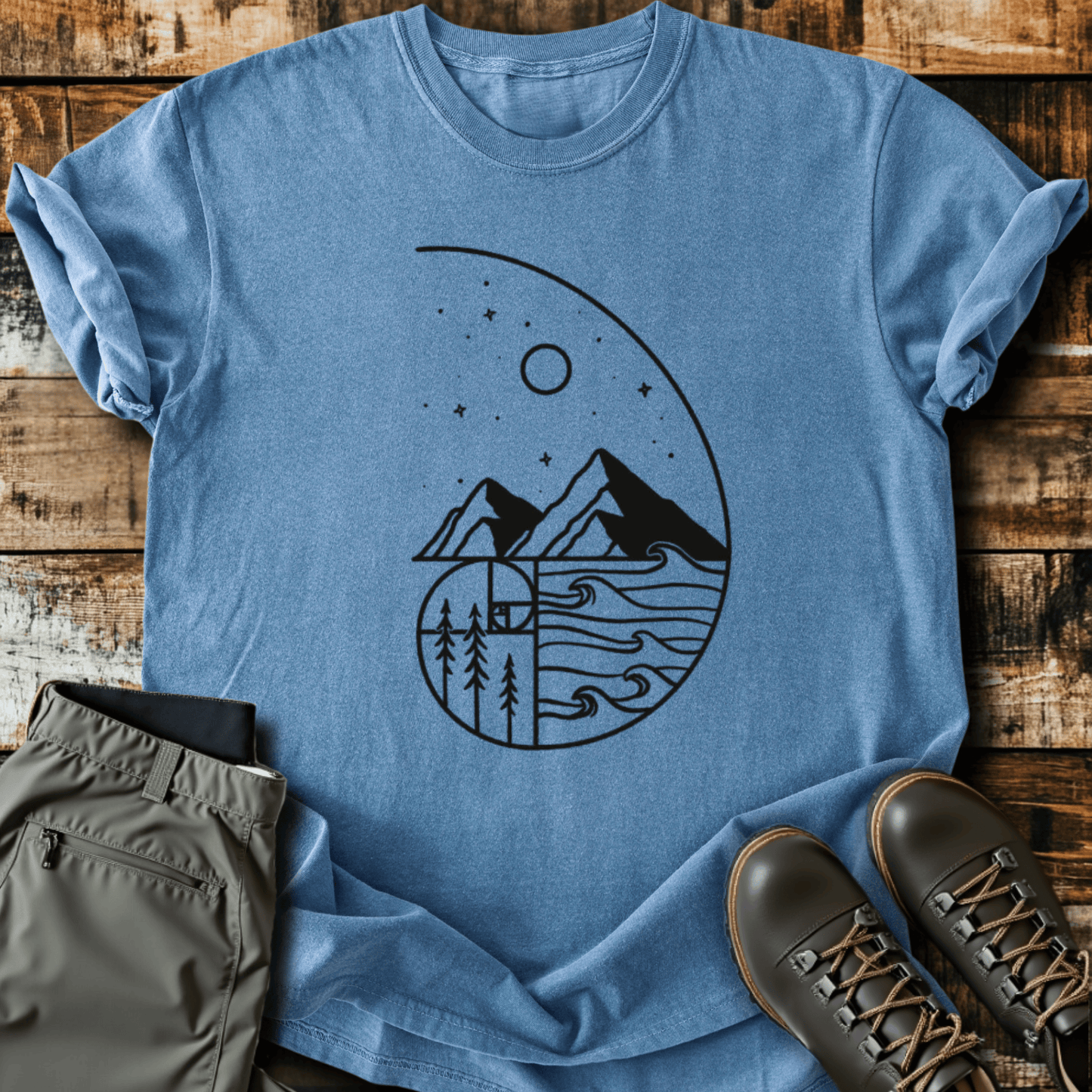 Golden Spiral T-Shirt