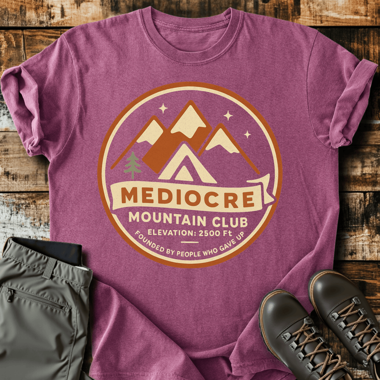 Mediocre Mountain Club T-Shirt