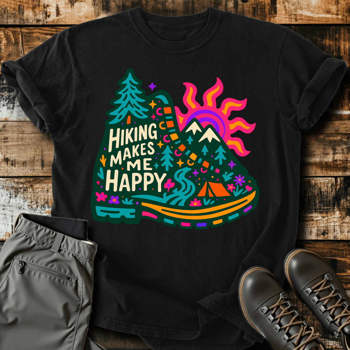 Hiking Happy T-Shirt