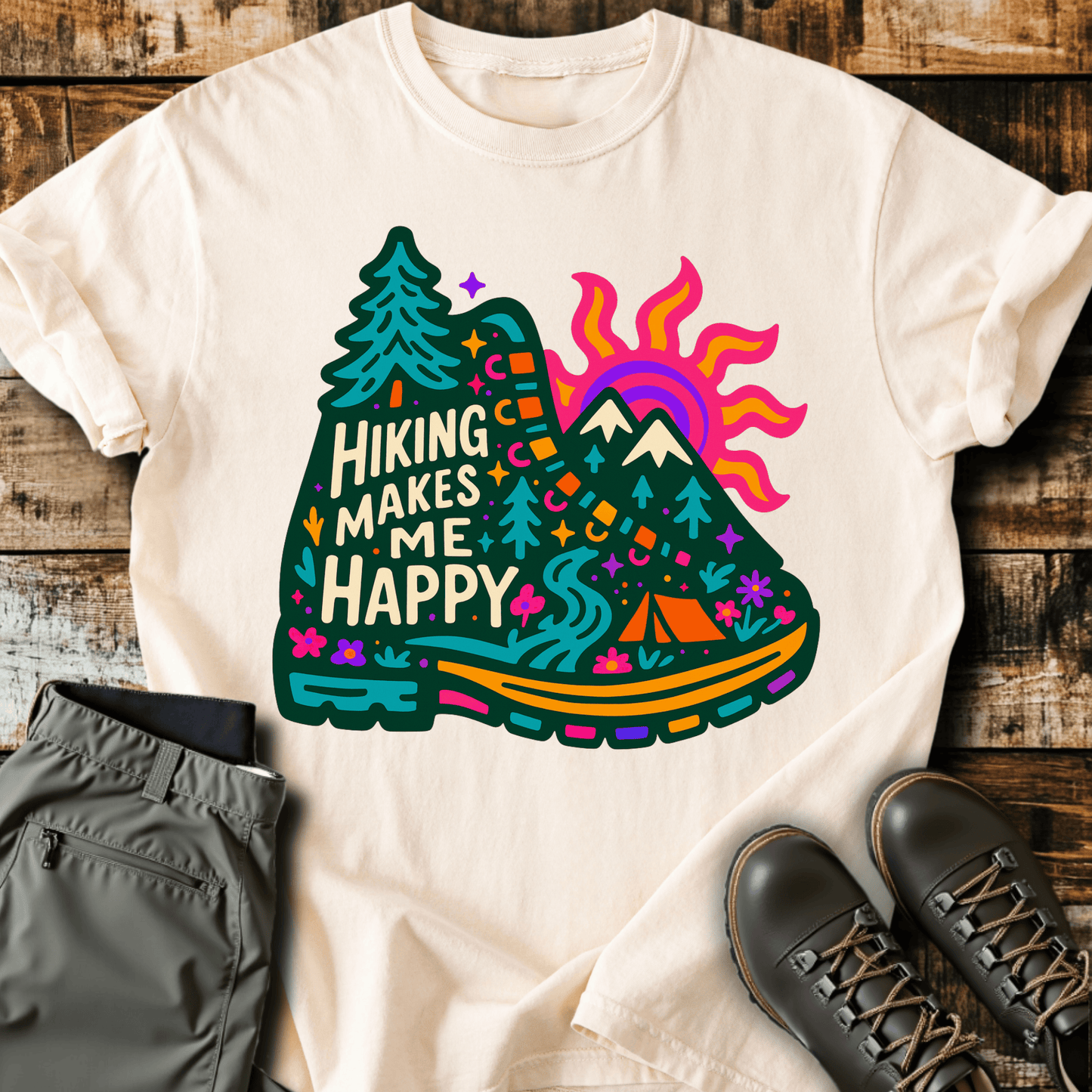 Hiking Happy T-Shirt