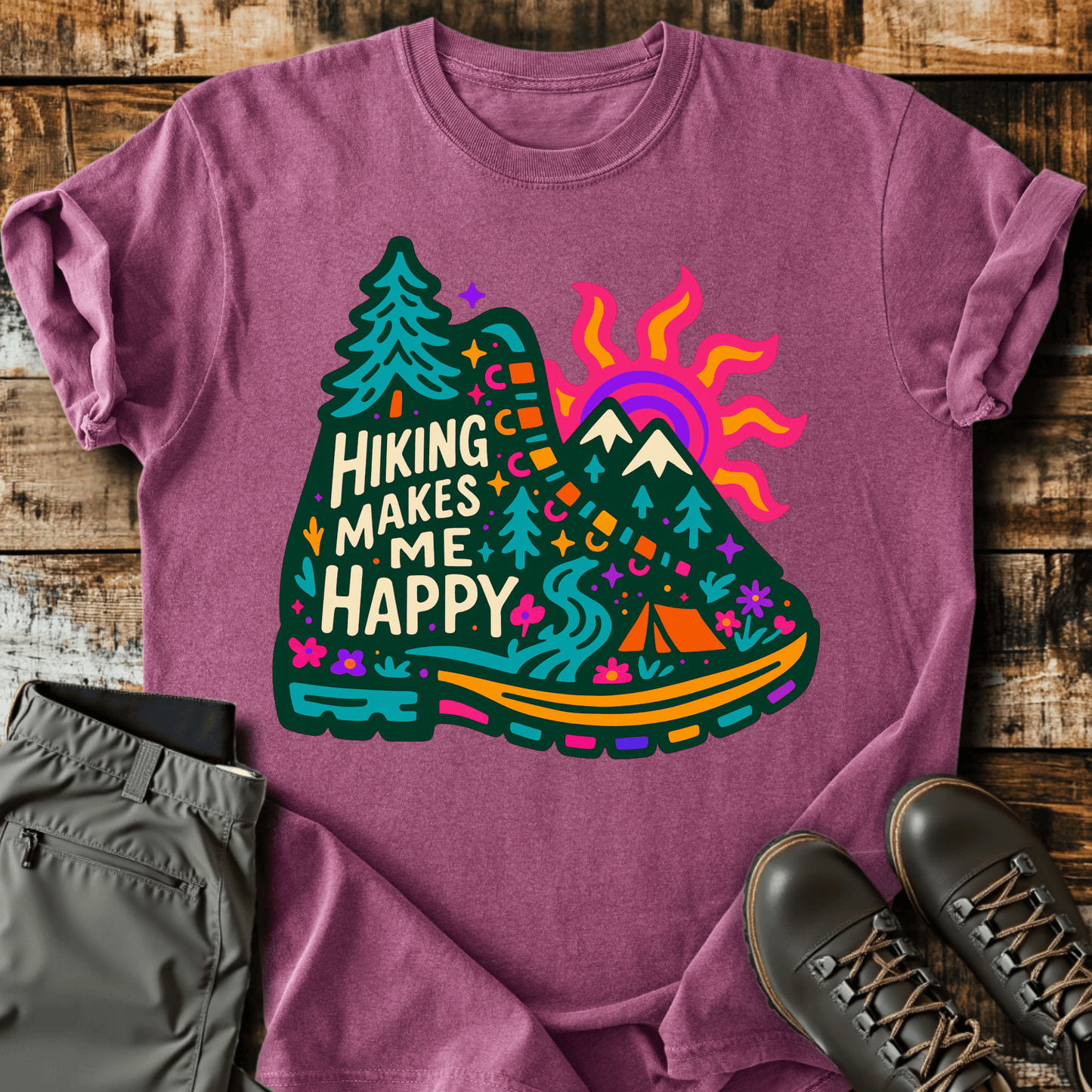 Hiking Happy T-Shirt