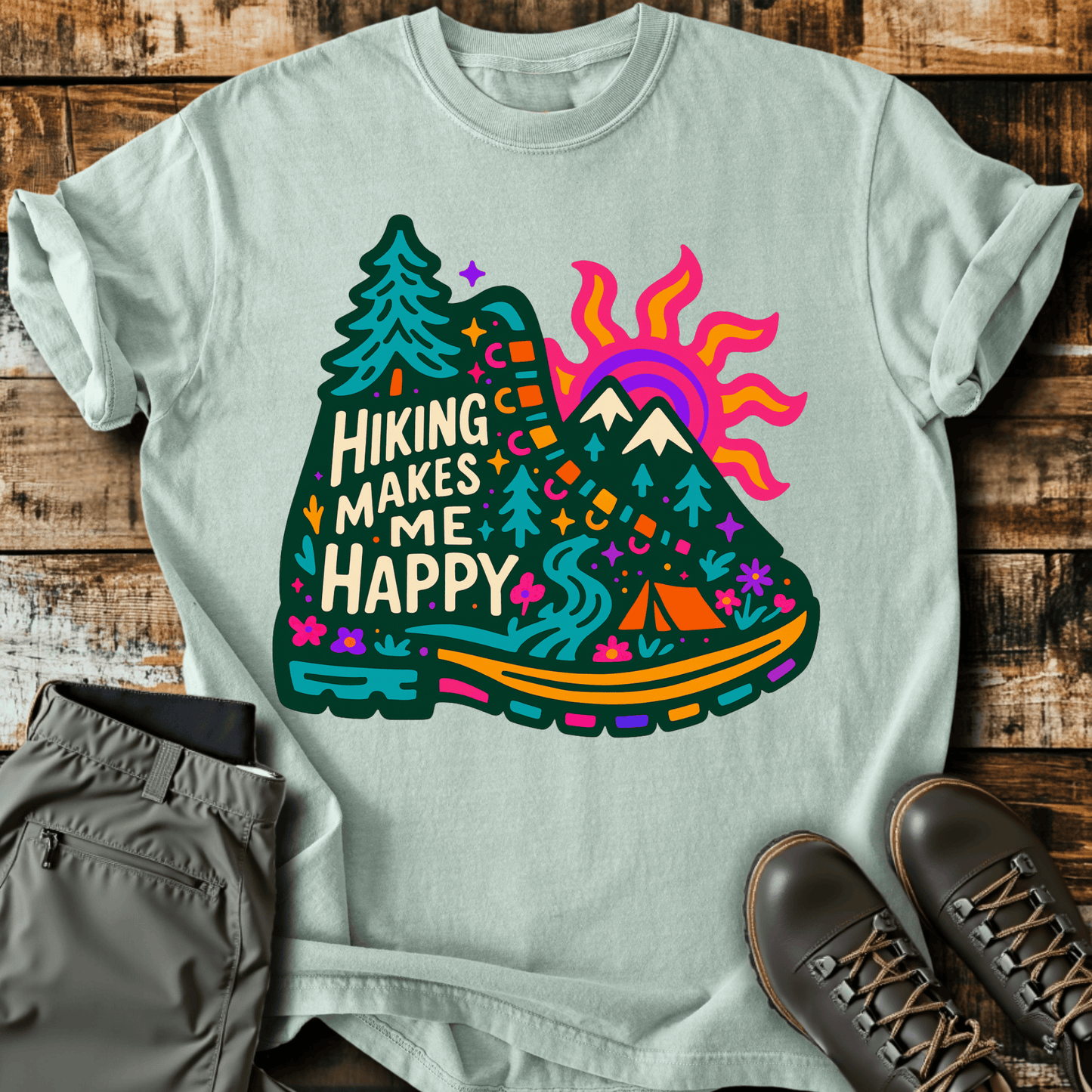 Hiking Happy T-Shirt