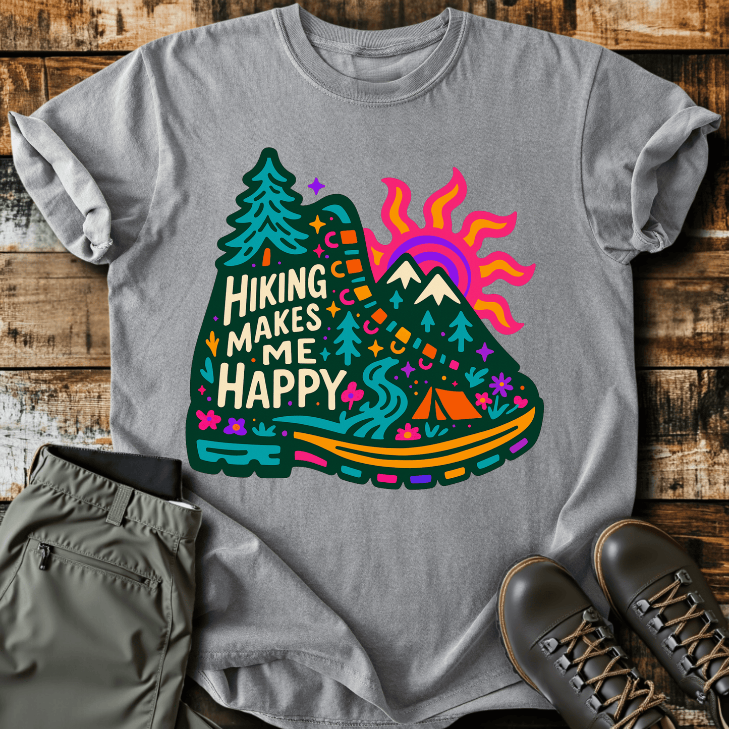 Hiking Happy T-Shirt