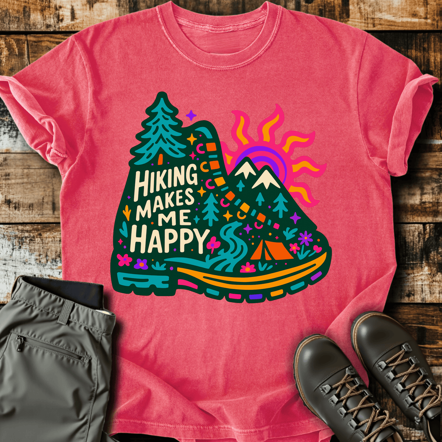 Hiking Happy T-Shirt