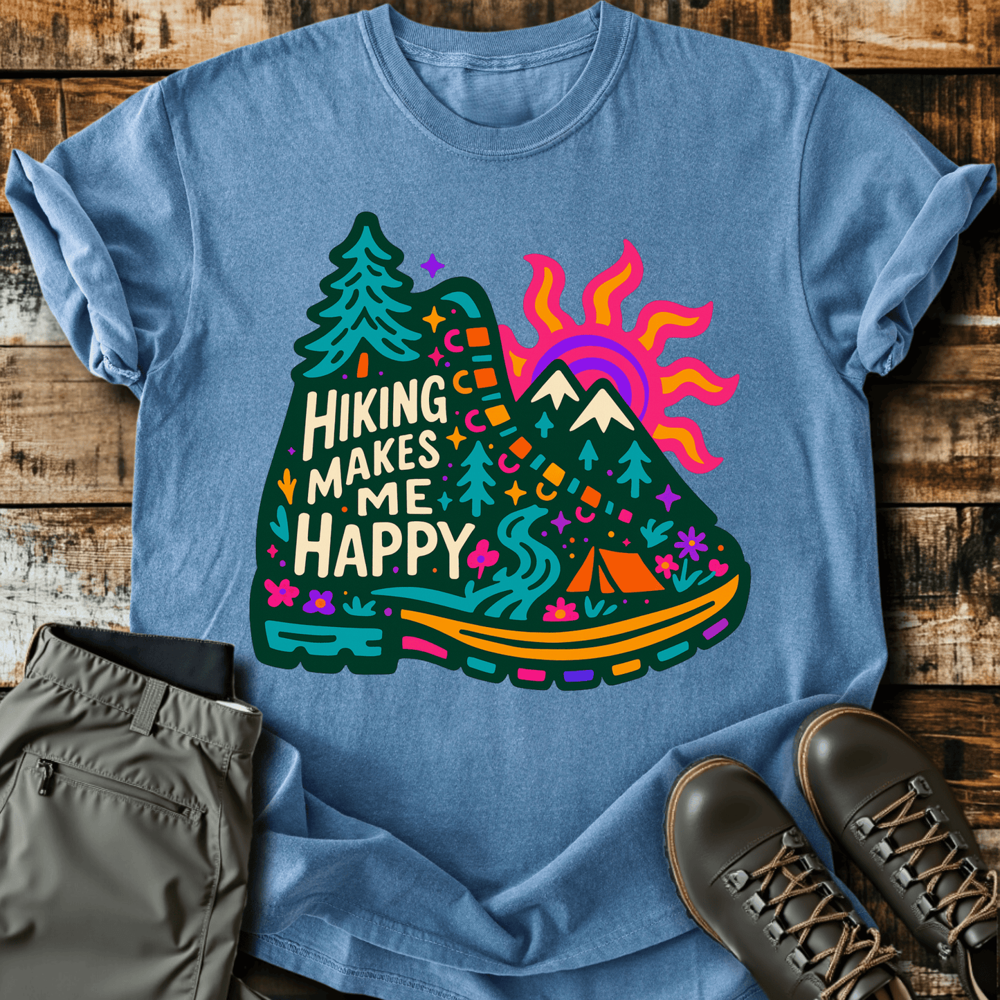 Hiking Happy T-Shirt