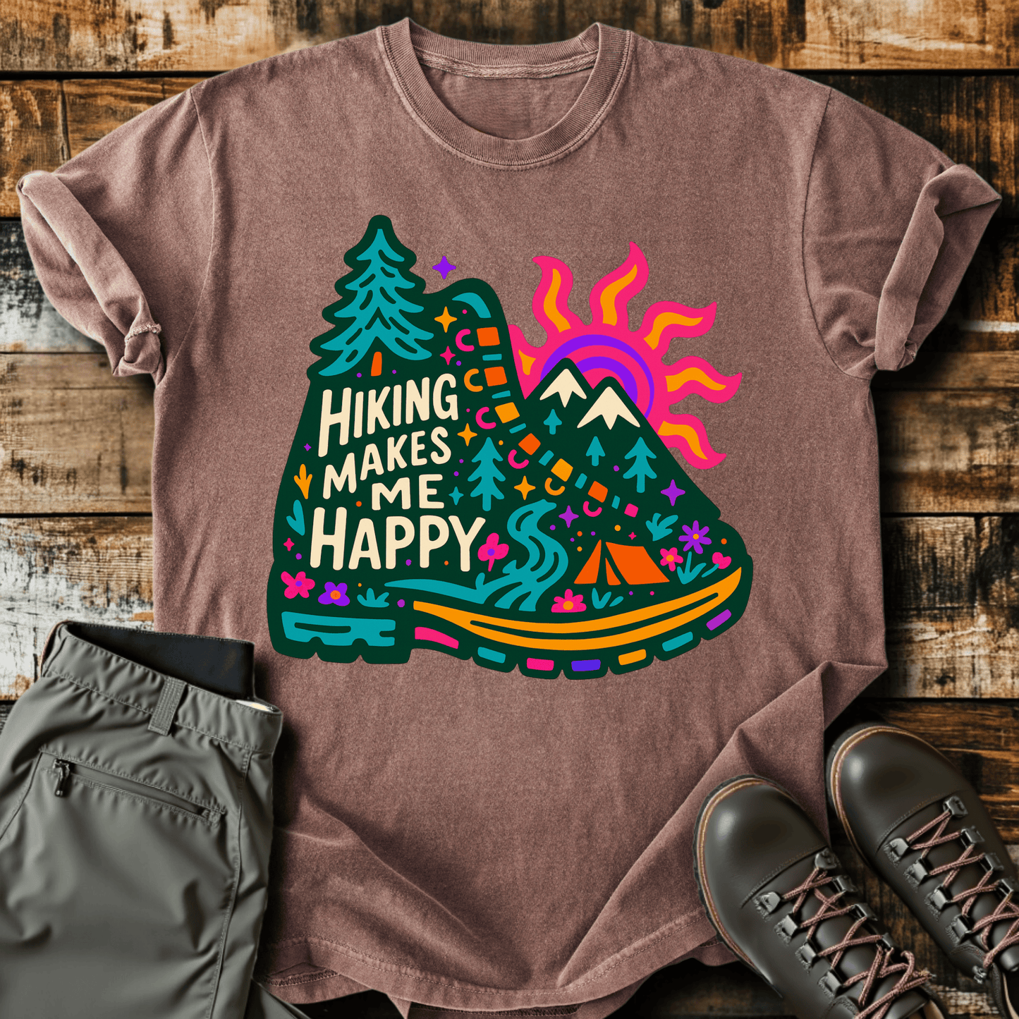 Hiking Happy T-Shirt