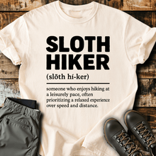 Sloth Hiker Definition T-Shirt