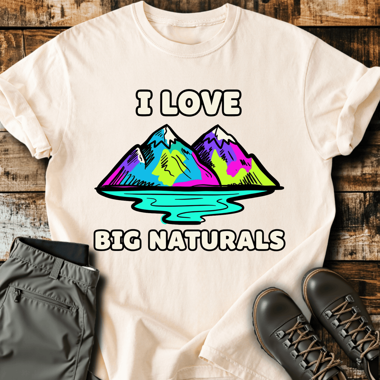 I Love Big Naturals T-Shirt