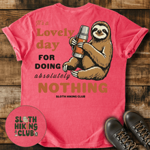 Lovely Day Back Print T-Shirt