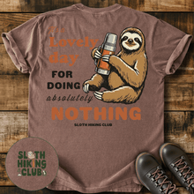 Lovely Day Back Print T-Shirt