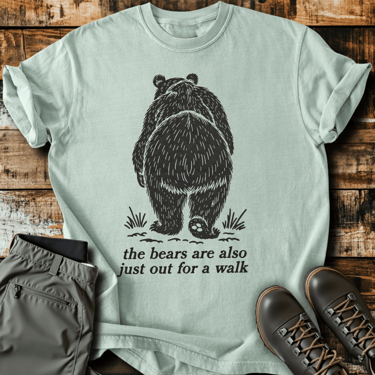 Bears Walk Too T-Shirt