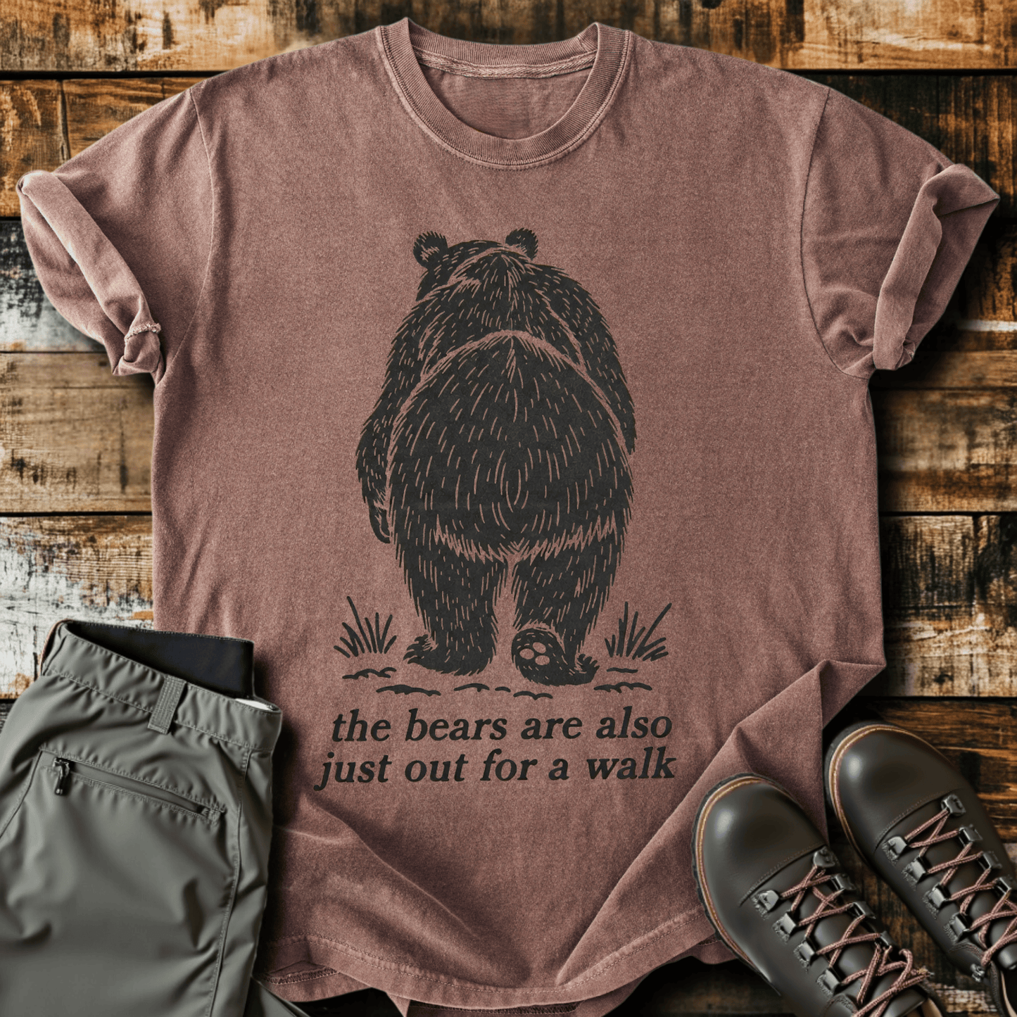 Bears Walk Too T-Shirt