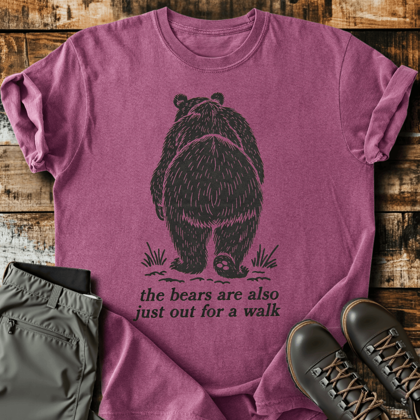 Bears Walk Too T-Shirt