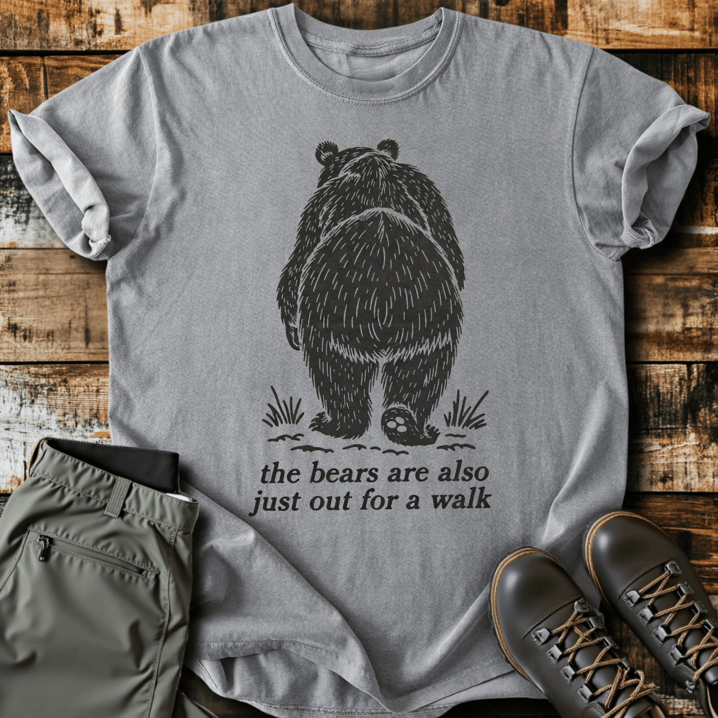 Bears Walk Too T-Shirt