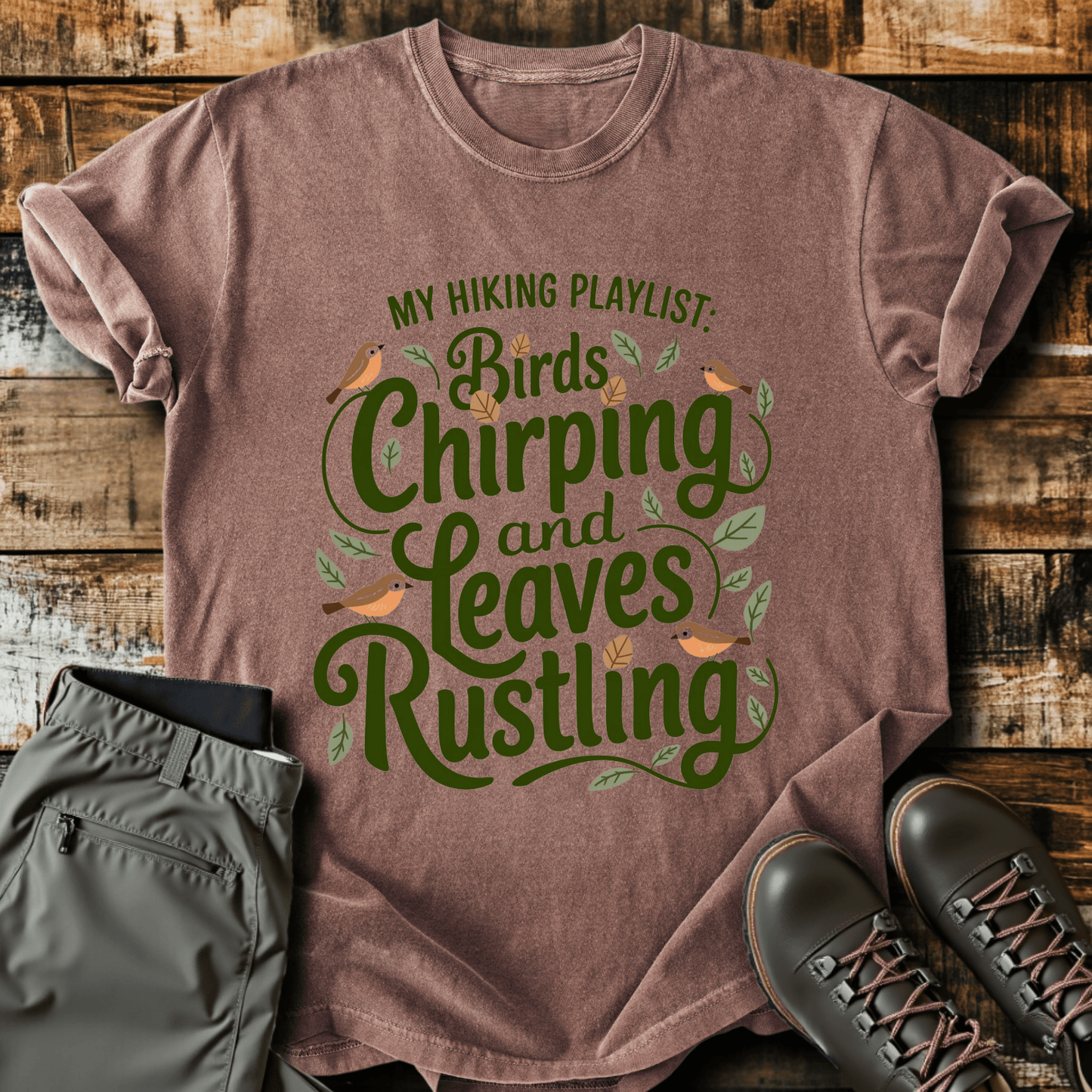 My Hiking Playlist T-shirt