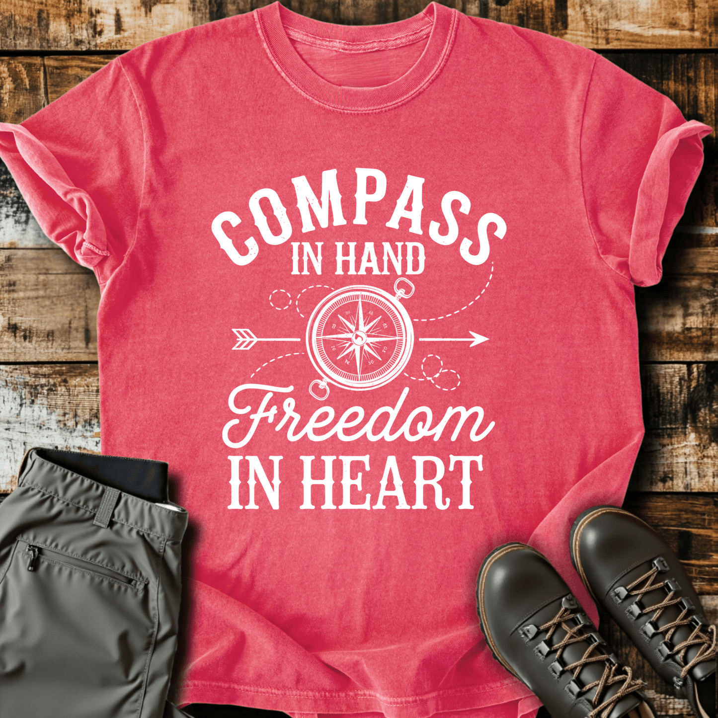 Compass In Hand T-shirt